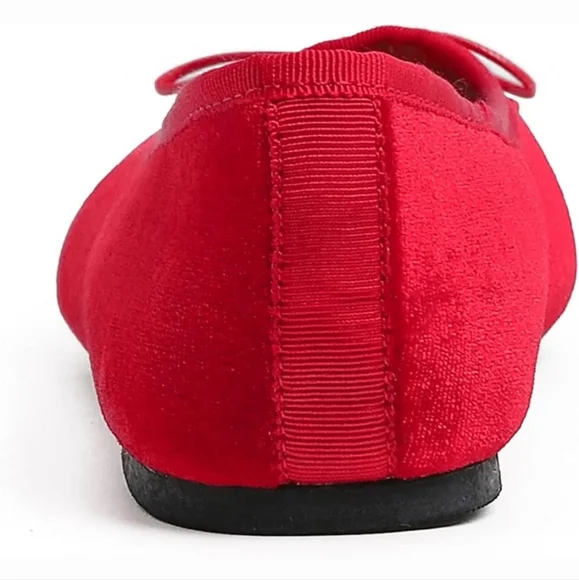 Red ballet flat - Picture 4 of 4